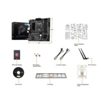 MSI B560M PRO VDH WIFI LGA 1200 Intel B560 SATA 6Gbs Micro ATX Intel Motherboard Price in Pakistan ZahComputers 06