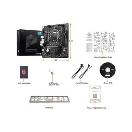 MSI H510M A PRO LGA 1200 Intel H510 SATA 6Gbs Micro ATX Intel Motherboard Price in Pakistan ZahComputers 06