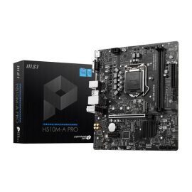 MSI H510M A PRO LGA 1200 Intel H510 SATA 6Gbs Micro ATX Intel Motherboard Price in Pakistan ZahComputers