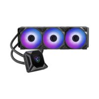 MSI MPG Series CORELIQUID K360 ARGB CPU Liquid Cooler AIO Customizable LCD Screen Design 360mm Radiator Triple 120mm ARGB PWM Fans LGA 1700 Compatible Price in Pakistan ZahComputers