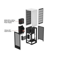 NZXT H1 Mini ITX Computer Case with 650w PSU Riser Cable and 140mm Liquid Cooler Black Price in Pakistan ZahComputers 05