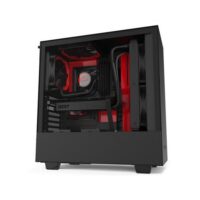 NZXT H510 Mid Tower PC Gaming Case – Matte Black Red Price in Pakistan ZahComputers
