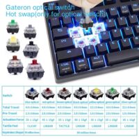 Skyloong SK87s Black Brown Switches ABS Keycap TKL Mechanical Keyboard Price in Pakistan 02