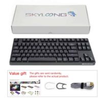 Skyloong SK87s Black Brown Switches ABS Keycap TKL Mechanical Keyboard Price in Pakistan 07