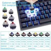 Skyloong SK87s Black Red Switches ABS Keycap TKL Mechanical Keyboard Price in Pakistan ZahComputers 03