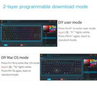 Skyloong SK87s Black Red Switches ABS Keycap TKL Mechanical Keyboard Price in Pakistan ZahComputers 05