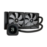 CORSAIR iCUE H100i ELITE LCD Display Liquid CPU Cooler Price in Pakistan ZahComputers 01