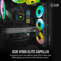 CORSAIR iCUE H150i ELITE CAPELLIX Liquid CPU Cooler Price in Pakistan ZahComputers 02