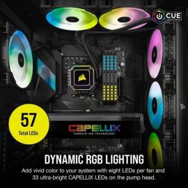CORSAIR iCUE H150i ELITE CAPELLIX Liquid CPU Cooler Price in Pakistan ZahComputers 04