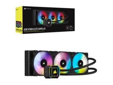 CORSAIR iCUE H150i ELITE CAPELLIX Liquid CPU Cooler Price in Pakistan ZahComputers