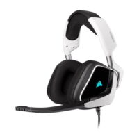 Corsair VOID RGB ELITE USB Premium Gaming Headset with 7.1 Surround Sound Carbon White AP Price in Paksitan ZahComputers