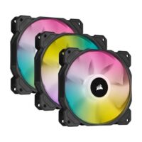 Corsair iCUE SP120 RGB ELITE Performance 120mm PWM Fan Triple Pack with Lighting Node CORE Price in Pakistan ZahComputers