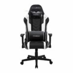 DXRacer Prince Series P132 Gaming Chair, 1D Armrests with Soft Surface, Black and White Price in Pakistan