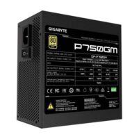 GIGABYTE GP P750GM 750 W ATX 12V v2.31 80 PLUS GOLD Certified Full Modular Active PFC Power Supply Price in Pakistan 02