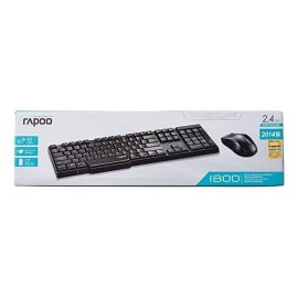 Rapoo 1830 Wireless Keyboard and Mouse Combo ES Layout Black Price in Paksitan ZahComputers 03