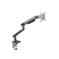 Twisted Minds SINGLE MONITOR PREMIUM SLIM ALUMINUM SPRING ASSISTED MONITOR ARM Grey Price in Pakistan