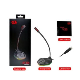 REDRAGON GM99 STIX USB WIRED MICROPHONE RGB Price in Pakistan 01