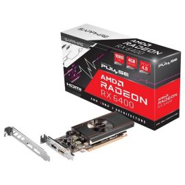 SAPPHIRE PULSE Radeon RX 6400 4GB GDDR6 PCI Express 4.0 Low Profile Video Card Price in Pakistan