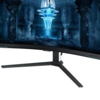 SAMSUNG Odyssey Neo G8 32 UHD 3840 x 2160 4K Max 240 Hz HDMI DisplayPort USB Audio FreeSync Premium Pro AMD Adaptive Sync Curved Gaming Monitor Price in Pakistan 04