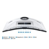 SAMSUNG Odyssey Neo G8 32 UHD 3840 x 2160 4K Max 240 Hz HDMI DisplayPort USB Audio FreeSync Premium Pro AMD Adaptive Sync Curved Gaming Monitor Price in Pakistan 11