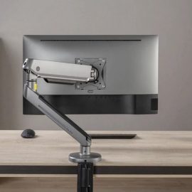 Twisted Minds Premium High level mechanical spring Gaming Monitor Arm With RGB Lighting Grey Price in Pakistan 03