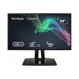 ViewSonic VP2468A 23.8 16 9 IPS with USB Type C Docking Pantone Validated 100 sRGB Monitor Price in Pakistan