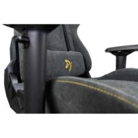 Arozzi Verona Signature Soft Fabric Dark Gray Golden Logo Price in Pakistan 05