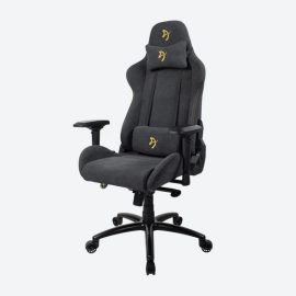 Arozzi Verona Signature Soft Fabric Dark Gray Golden Logo Price in Pakistan