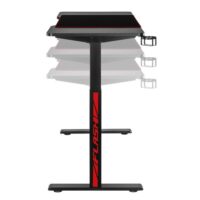 MXG MGD 01R RGB Lighting SIT Stand Gaming Desk With Creative Control Panel Single Motor Price in Pakistan 6