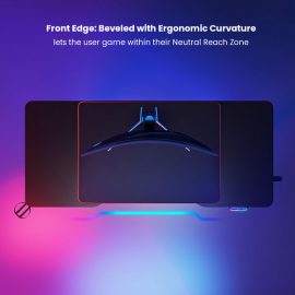 MXG by ZAH MGT 01 RGB Lighting SIT Stand Gaming Desk With Creative Control Panel –Single Motor Price in Pakistan 01