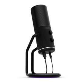 NZXT Capsule USB Cardioid Streaming Gaming Podcasting Microphone Matte Black Price in Pakistan 02
