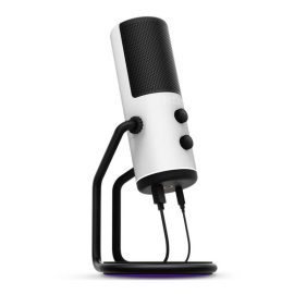 NZXT Capsule USB Cardioid Streaming Gaming Podcasting Microphone Matte White Price in Pakistan 02