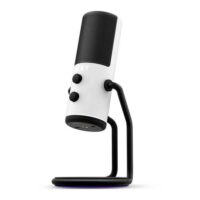 NZXT Capsule USB Cardioid Streaming Gaming Podcasting Microphone Matte White Price in Pakistan