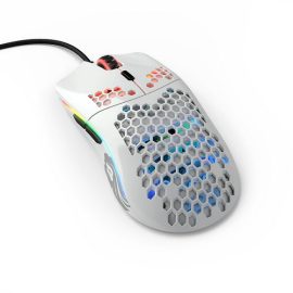 Glorious Model O Minus Glossy 59G Gaming Mouse White Price in Pakistan 01