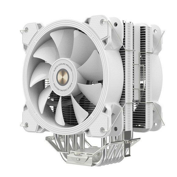 ALSEYE H120D CPU Cooler RGB Fan 120mm PWM 4 Pin White 01