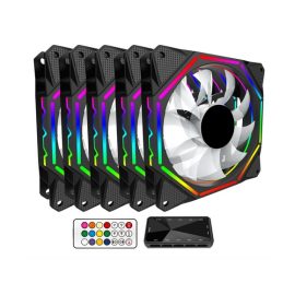 Alseye EL120 120mm 6Pin Adjustable RGB Cooling Kit 5 Pcs Price in Pakistan 01