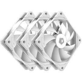 ID COOLING TF 12025 ARGB TRIO Snow 120mm Case Fan 3 Pack ARGB Fans 5V 3 PIN Connector MB Sync Internal Fans Cable Management Silent Fan PWM Fan for CPU Cooler Price in Pakistan 04