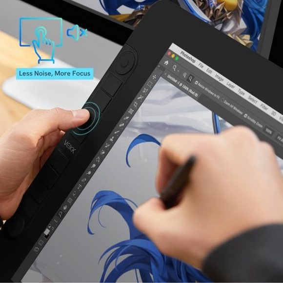 VEIKK Studio VK1560 Interactive Pen Display Drawing Tablet