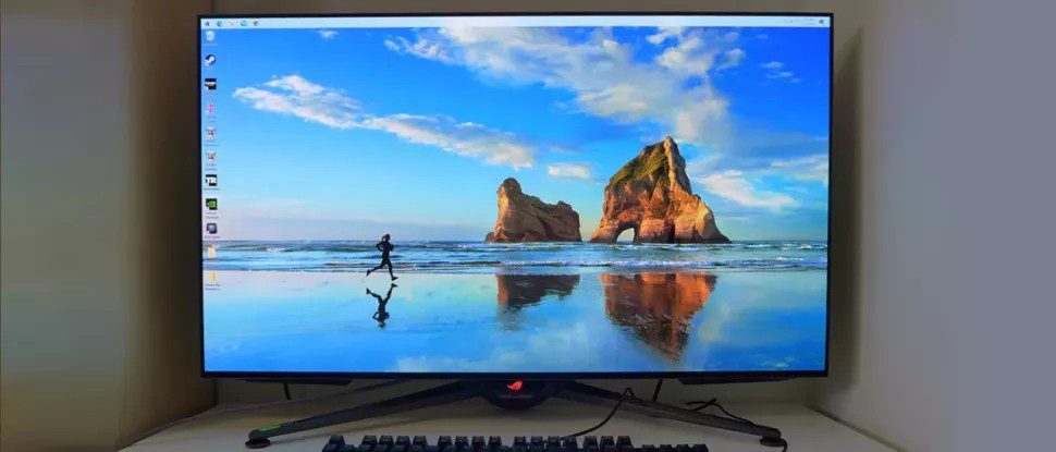 Asus ROG Swift PG42UQ 4K OLED Review Stunning in Every Respect