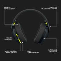 Logitech G435 Ultra light Wireless Bluetooth Gaming Headset Price in Pakistan 07