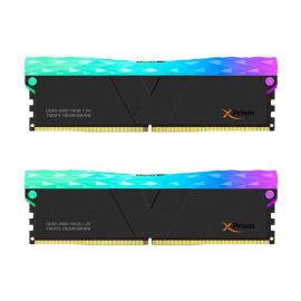V Color DDR5 Manta XPrism 32GB16GBx2 5600MHz 2Gx8 CL36 1.2V SK Hynix IC RGB Gaming Desktop Upgrade RAM Memory Module Dual Rank Midnight Black Price in Pakistan