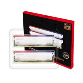 V Color DDR5 XSky ROG Certified 32GB16GBx2 7000MHz 2Gx8 CL36 1.45V SK Hynix IC RGB Gaming Desktop Upgrade RAM Memory Module Dual Rank Mirrored Silver Price in Pakistan 03