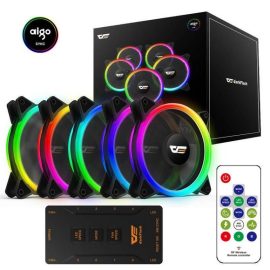 Darkflash Aigo DR12 Pro 5 in 1 120mm RGB Casing Fan Price in Pakistan fev