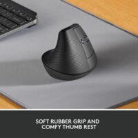 Logitech Lift Vertical Ergonomic Wireless Mouse Graphite 910 006479 Price in Paksitan 03