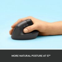 Logitech Lift Vertical Ergonomic Wireless Mouse Graphite 910 006479 Price in Paksitan 04