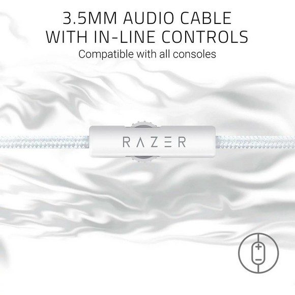 Razer Kraken - Cross-Platform Wired Gaming Headset (Custom Tuned 50 mm  Drivers, Unidirectional Microphone, 3.5 mm Cable with in-line Controls,  Cross