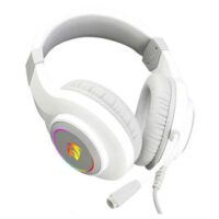 Redragon H260W HYLAS RGB Gaming Headset White 1