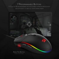Redragon M719 Invader Wired Optical Gaming Mouse Price in Pakistan 9
