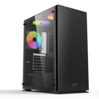 EASE EC141B Tempered Glass ATX Gaming Case price in pakistan 01