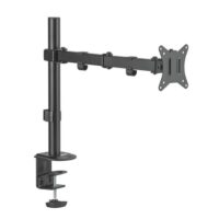 MXG BMA 12P Single Monitor Steel Articulating Monitor Mount Matte Black Price in Pakistan